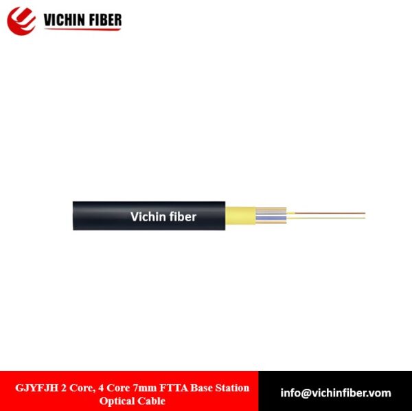 GJYFJH 2 Core, 4 Core 7mm FTTA Base Station Optical Cable
