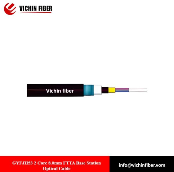GYFJH53 2 Core 8.0mm FTTA Base Station Optical Cable