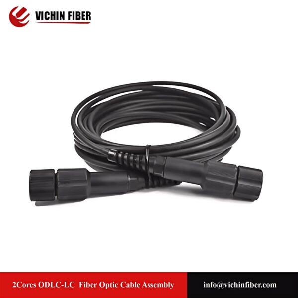 2Cores ODLC-LC  Fiber Optic Cable Assembly