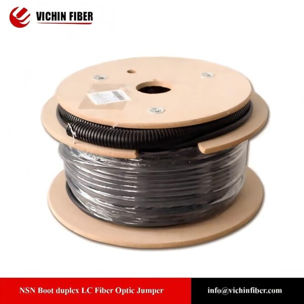 NSN Boot duplex LC Fiber Optic Jumper