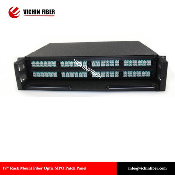 19" 1-3U MPO/MTP-LC  Full cover Fixed Rack mounted Patch panel