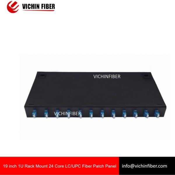 19 inch 1U  Fixed Type 12 Port SC/FC/LC Fiber Patch Panel