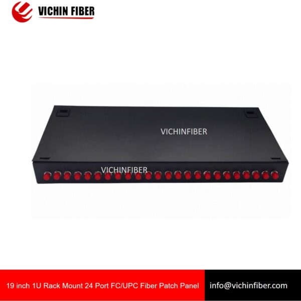 19 inch 1U  Fixed Type 24 Port SC/FC/LC Fiber Patch Panel