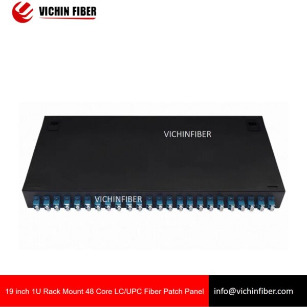 19 inch 1U  Fixed Type 24 Port SC/FC/LC Fiber Patch Panel