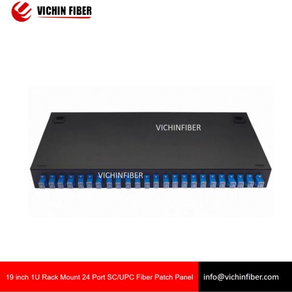 19 inch 1U  Fixed Type 24 Port SC/FC/LC Fiber Patch Panel