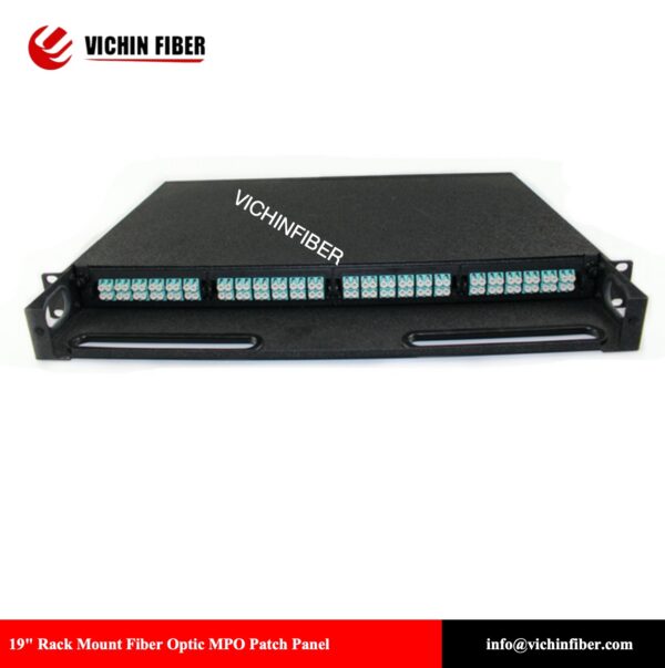 19" 1-3U MPO/MTP-LC  Full cover Fixed Rack mounted Patch panel