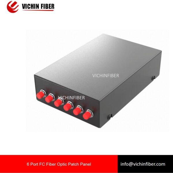6 Port SC/FC/ST Fiber Optic Patch Panel
