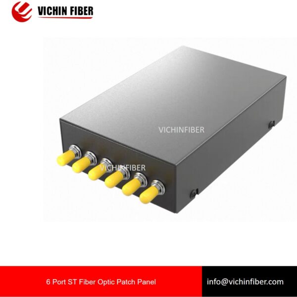 6 Port SC/FC/ST Fiber Optic Patch Panel