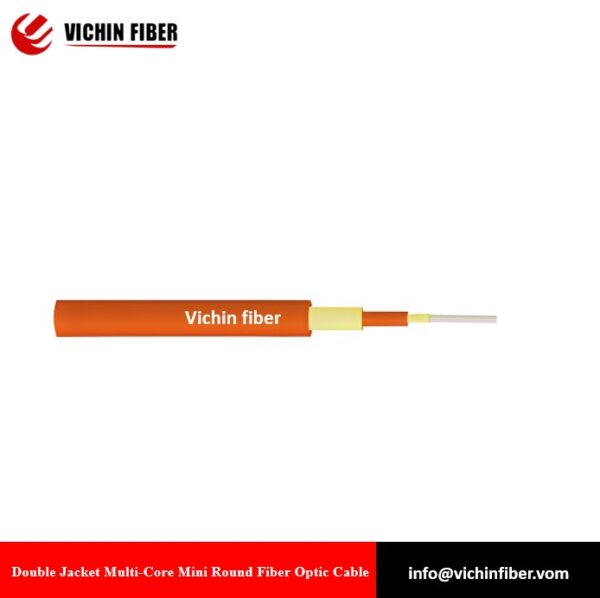 Double Jacket Multi-Core Mini Round Fiber Optic Cable（SM/OM1/OM2/OM3/OM4/OM5）