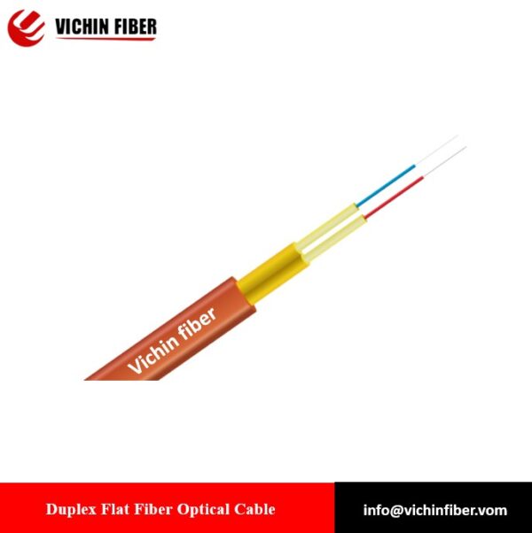 Duplex Flat Fiber Optical Cable（OS1/OS2/OM1/OM2/OM3）