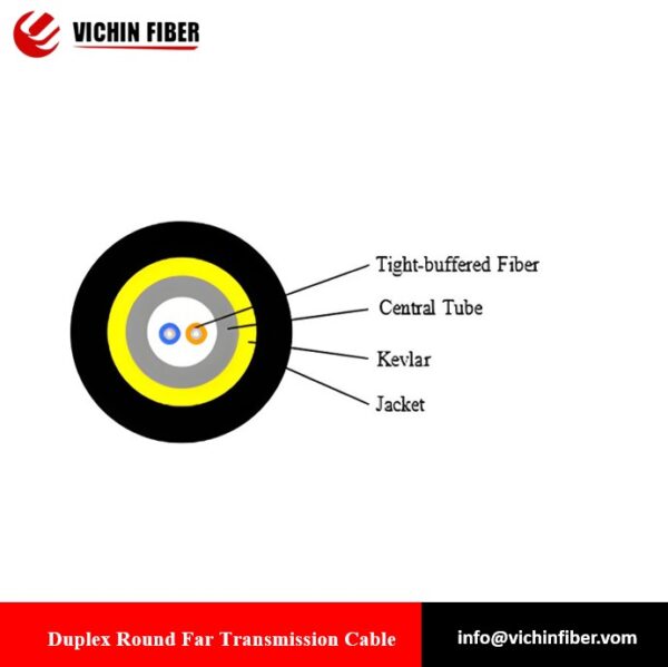 Duplex Round Far Transimission FTTA Base Station Optical Cable