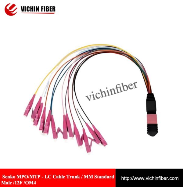 Wholesale Senko MPO/MTP - LC Trunk Cable/MM Standard Male/12F/OM4 ...