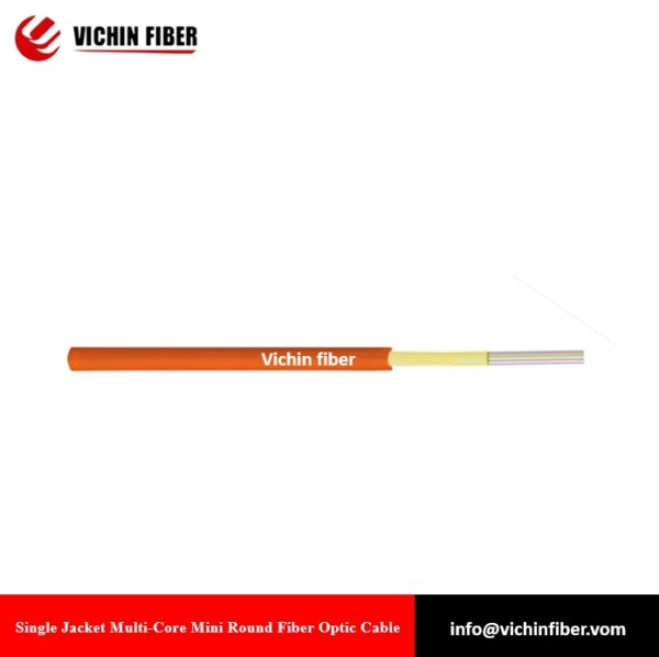 Single Jacket Multi-Core Mini Round Fiber Optic Cable（SM/OM1/OM2/OM3/OM4/OM5）