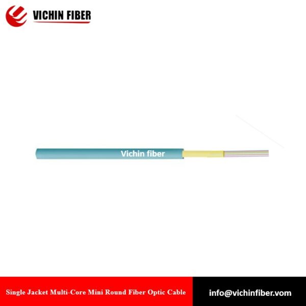 Single Jacket Multi-Core Mini Round Fiber Optic Cable（SM/OM1/OM2/OM3/OM4/OM5）