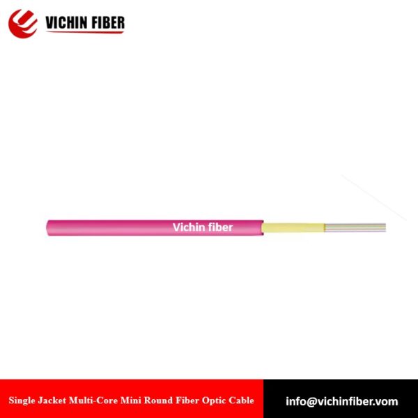 Single Jacket Multi-Core Mini Round Fiber Optic Cable（SM/OM1/OM2/OM3/OM4/OM5）