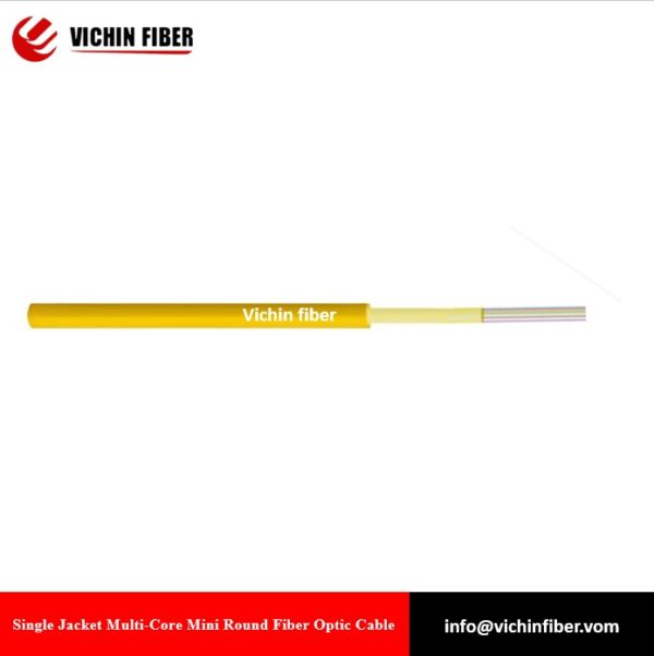 Single Jacket Multi-Core Mini Round Fiber Optic Cable（SM/OM1/OM2/OM3/OM4/OM5）