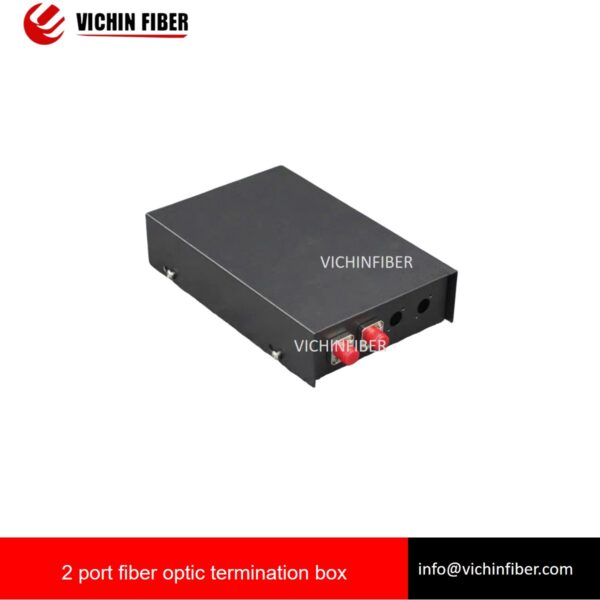 2 port SC/FC/ST Desktop Mini Fiber Optic Termination Box