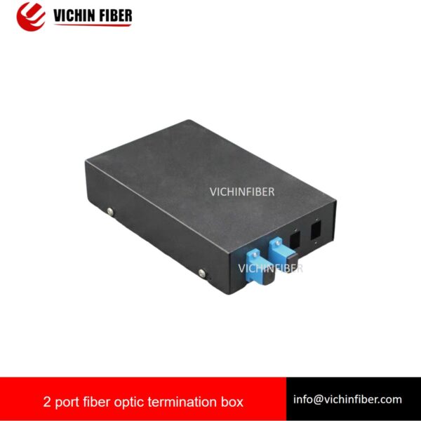 2 port SC/FC/ST Desktop Mini Fiber Optic Termination Box