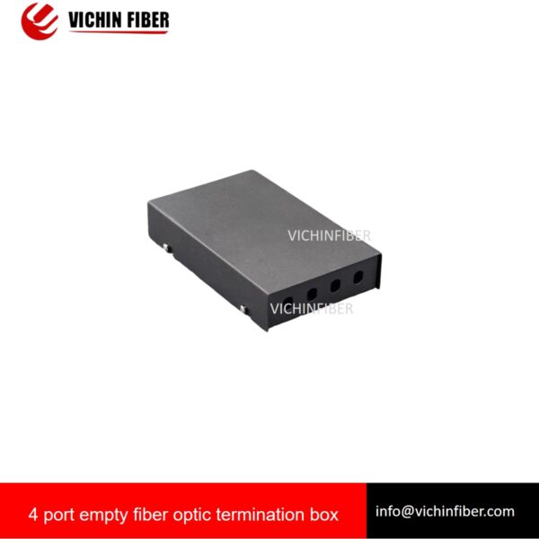4 port Empty Desktop Mini Fiber Optic Termination Box