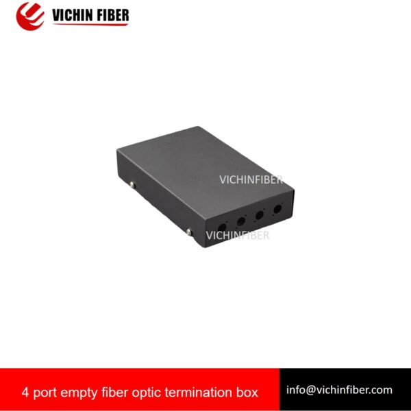 4 port Empty Desktop Mini Fiber Optic Termination Box