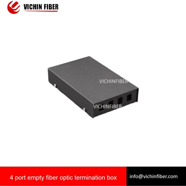 4 port Empty Desktop Mini Fiber Optic Termination Box