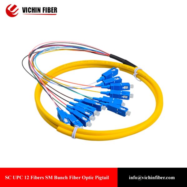 Bunch Typical 12 Fibers Fiber Optic Pigtail