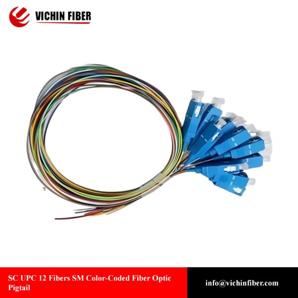 Bunch Typical 12 Fibers Fiber Optic Pigtail