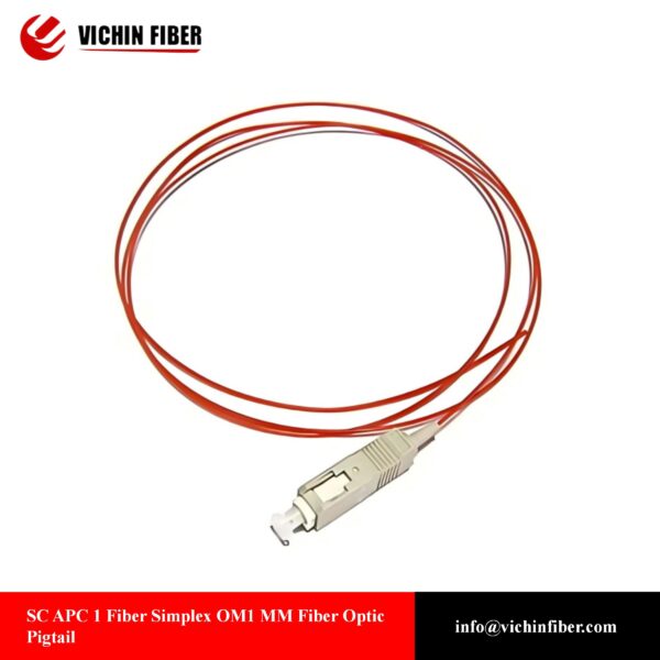 Single Typical 1 Fiber SC Fiber Optic Pigtail