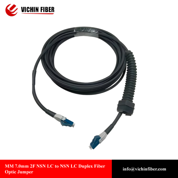 NSN Boot duplex LC Fiber Optic Jumper