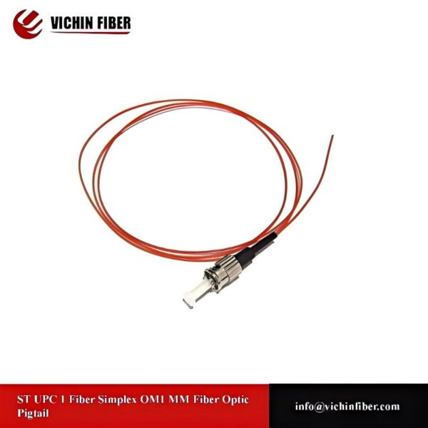 Single Typical 1 Fiber ST Fiber Optic Pigtail